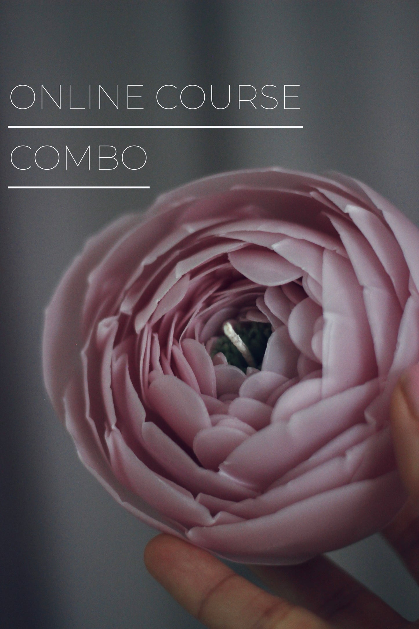 Online Flower Candle Course "Combo"