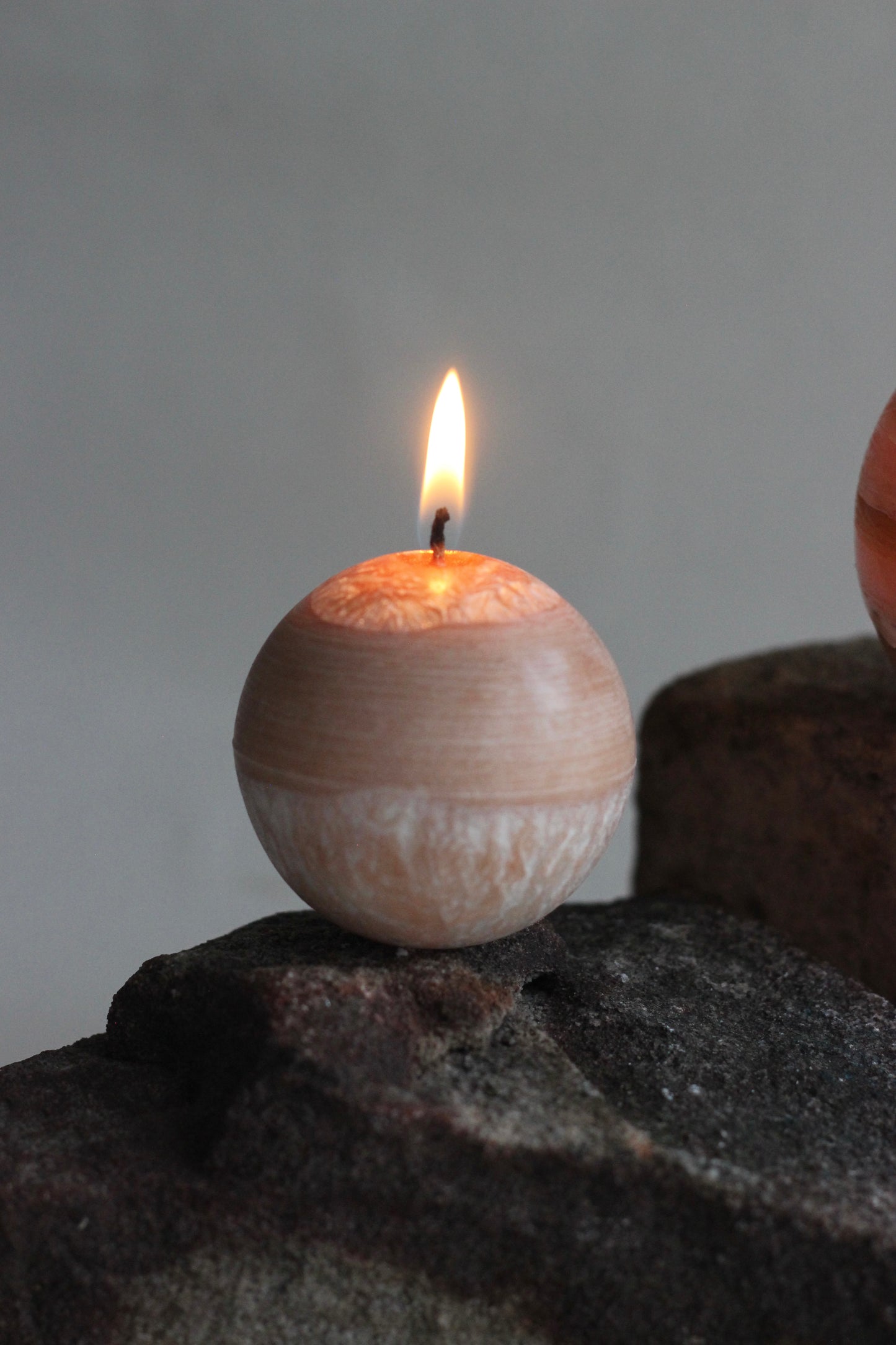 Golden Ball candle