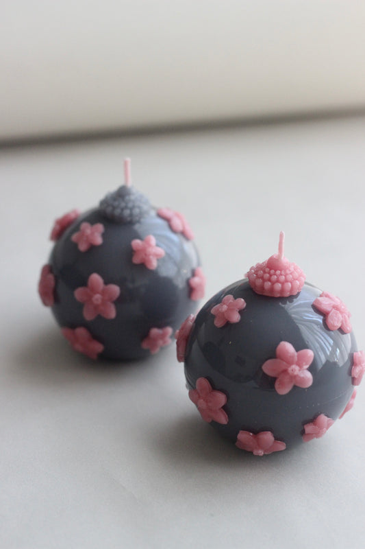 Glossy Ball Candles